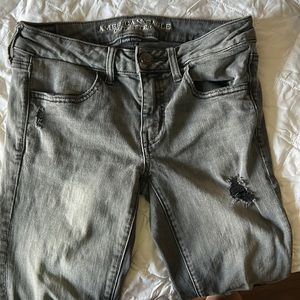 american eagle super stretch skinny jeans